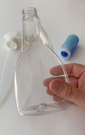 Refill bottle at-home step1
